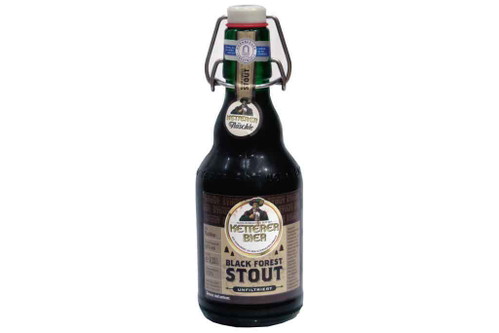 94 Punkte: BLACK FOREST STOUT, StoutKetterer-Bockbier wurde über die Jahre zu einem Imperial Stout entwickelt: fast schwarz, cremefarbener Schaum, sattes, karamelliges Malzaroma. Der Antrunk ist voll, zeigt viel Malzsüße und etwas wärmenden Alkohol. Schokoladig und wenig bitter. Hervorragende Alterungseigenschaften.Ketterer Bier, Hornberg; Braumeister: Michael Ketterer