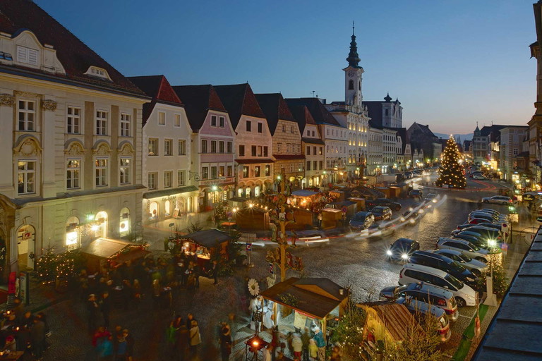 Der Adventsmarkt »Altstadt Steyr« am historischen Stadtplatz bietet ein einzigartiges Ambiente.&nbsp;