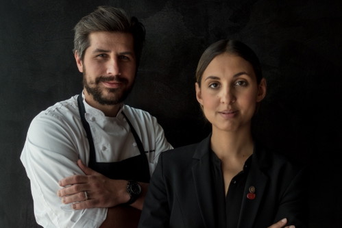 Amanda Wassmer Bulgin und Sven Wassmer aus dem «7132 Silver» in Vals.