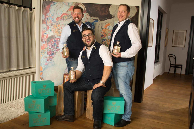 Die Kesselbrüder: Thomas Tirmantinger, Florian Koller, Achim Brock