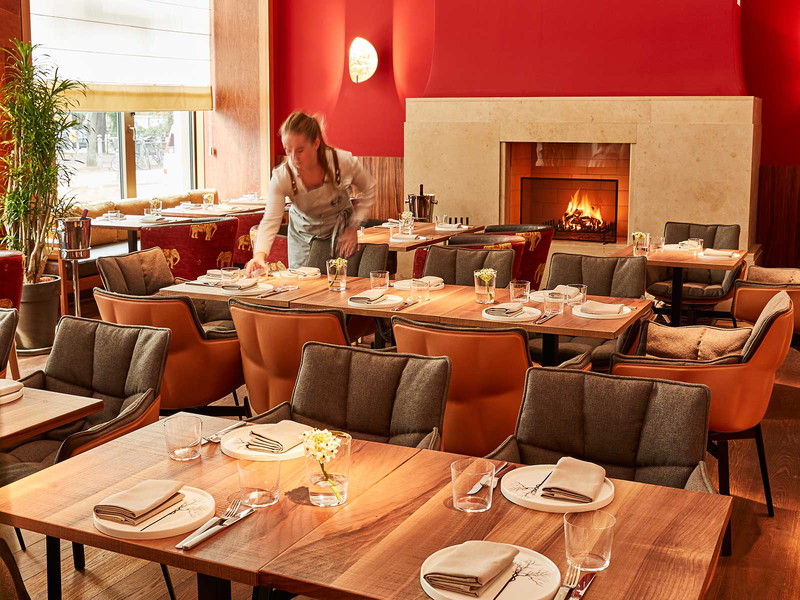 Das Orania ist Hotel, Restaurant und Bar in einem.