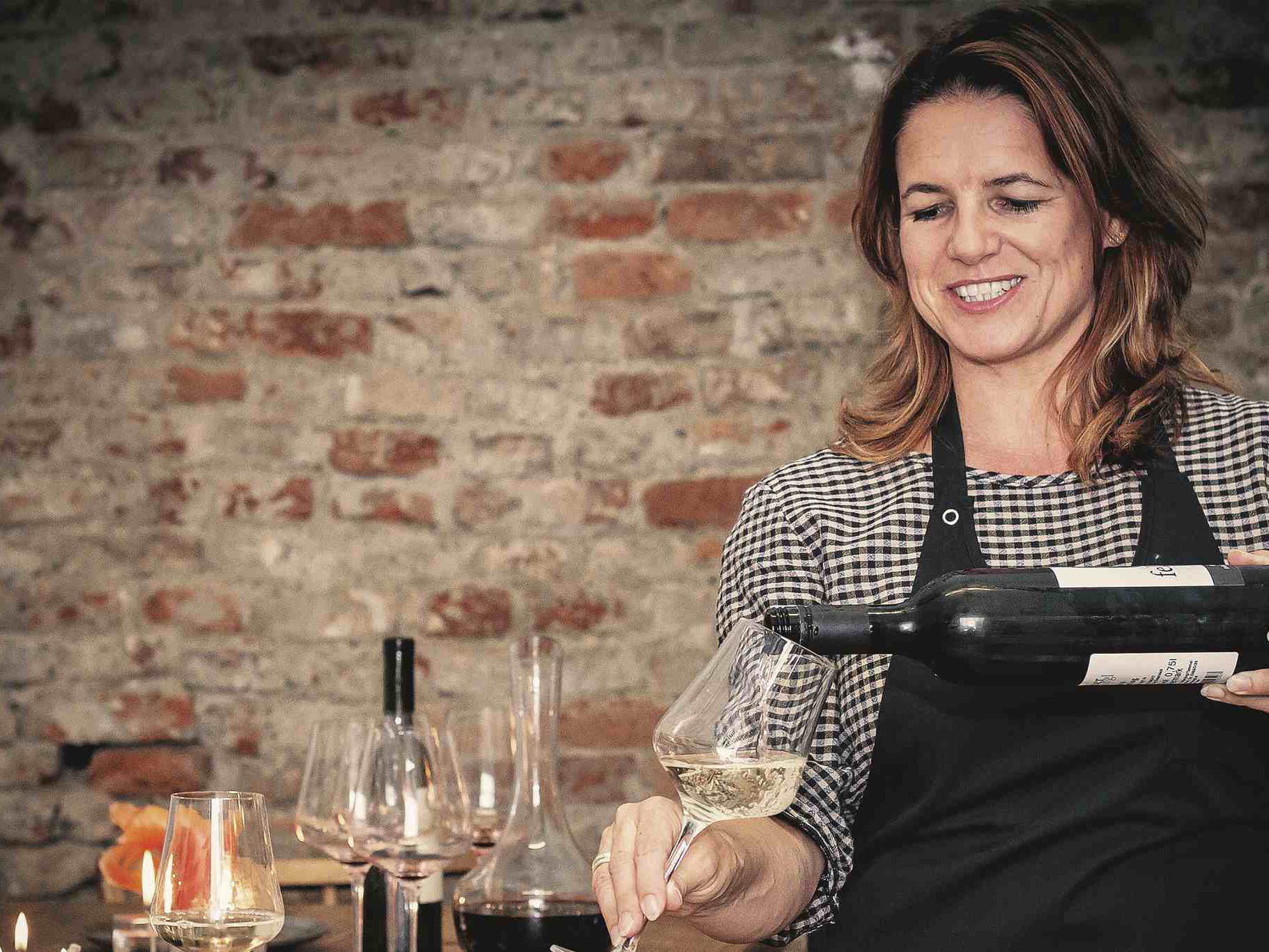 Sabine Flieser-Just ist seit 2006 Präsidentin des Steirischen Sommeliervereins.