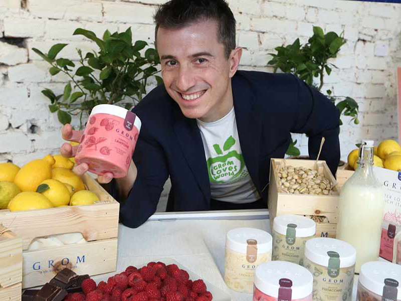 Federico Grom auf Wien-Besuch