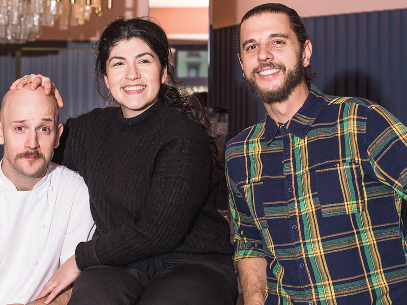 Markus Stöckle, Elif Oskan und Patrick Isler.