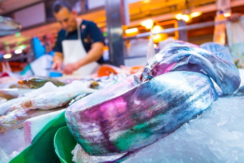 La Boqueria und Mercat de Santa Caterina, Barcelona
