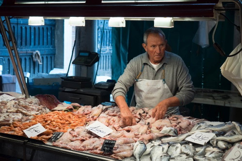 Pescaria, Rialtomarkt, Venedig