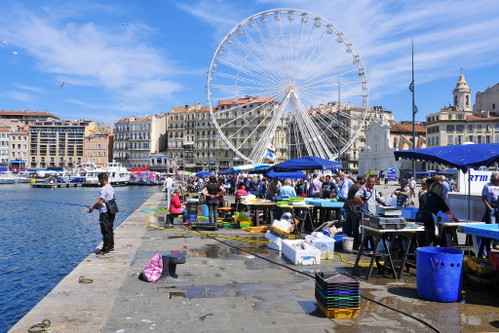 Marché aux Poissons, Vieux Port, Marseille