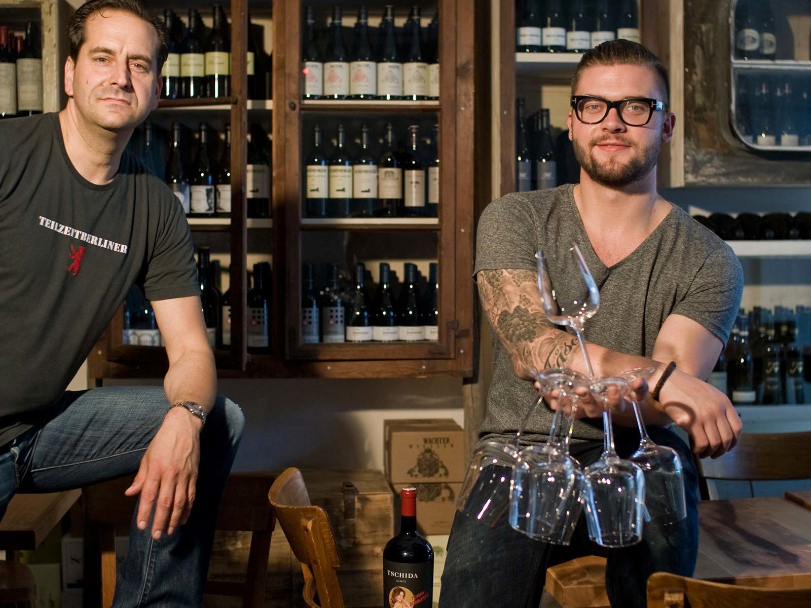 Gerhard Retter und Willi Schlögl.