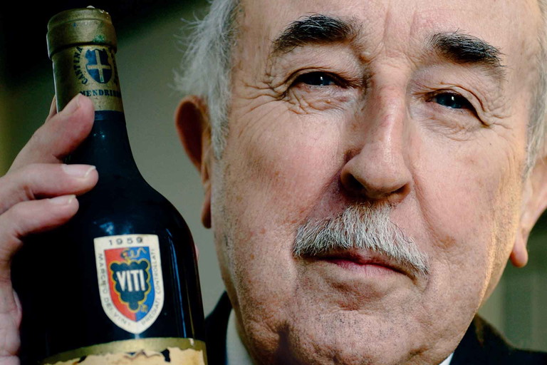 Ezio Crivelli, Alt-Direktor der Cantina Sociale Mendrisio