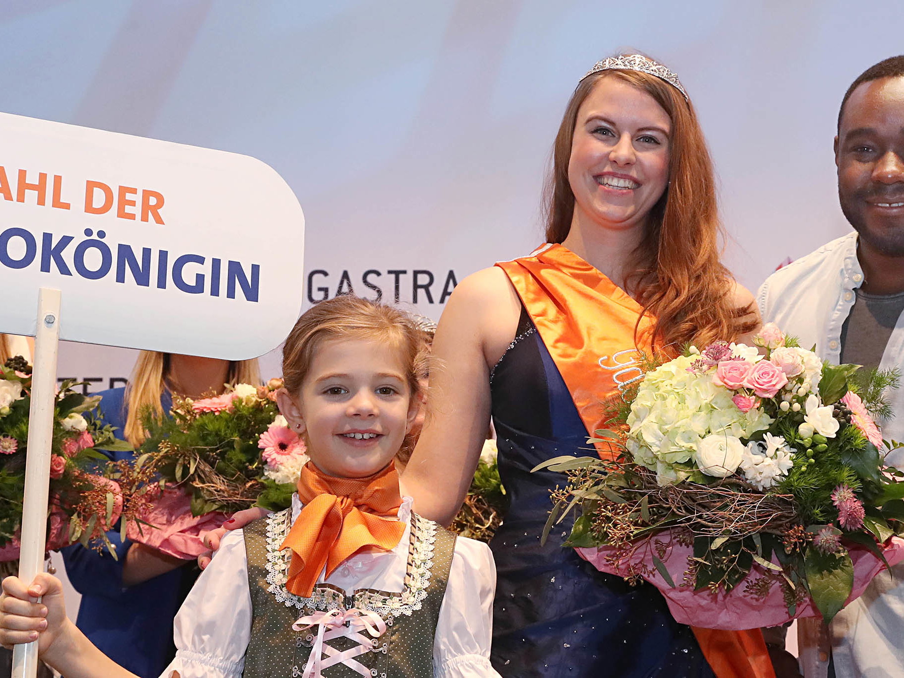 Gastrokönigin Yana Rodriguez und Sternekoch Nelson Müller.