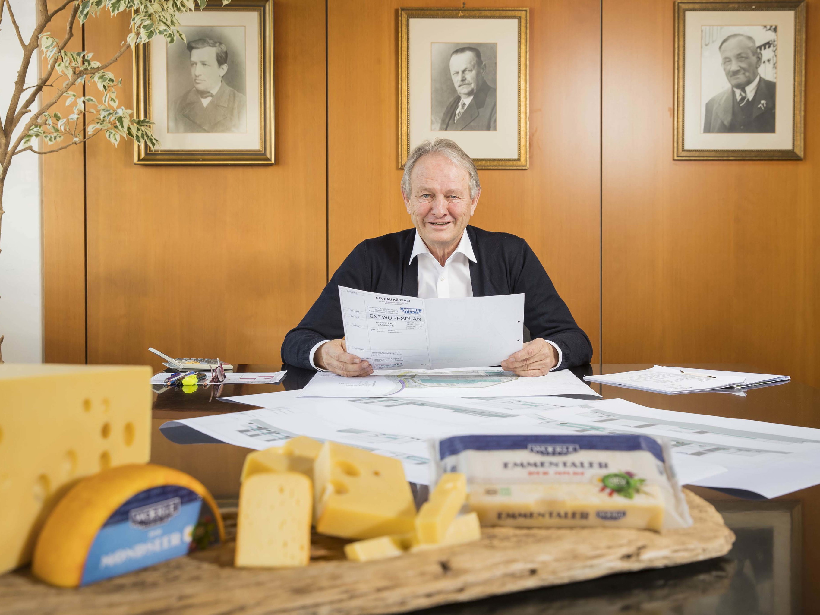 Heumilch-Käse-Pionier Gerhard Woerle