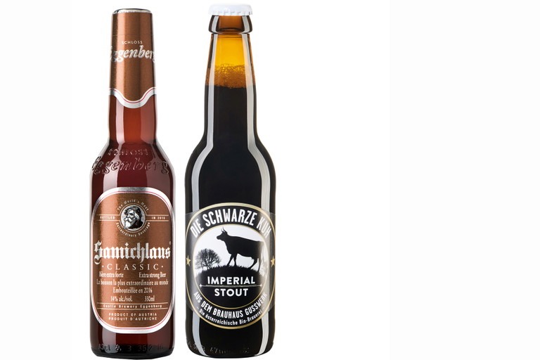 Paradebeispiele.&nbsp;Die Brauereien Gusswerk und Eggenberg reüssieren mit ihren Produkten auch international.