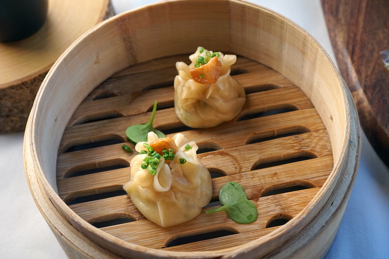 Im »Schlossstern« wird die Kasnudel als Dim Sum serviert.