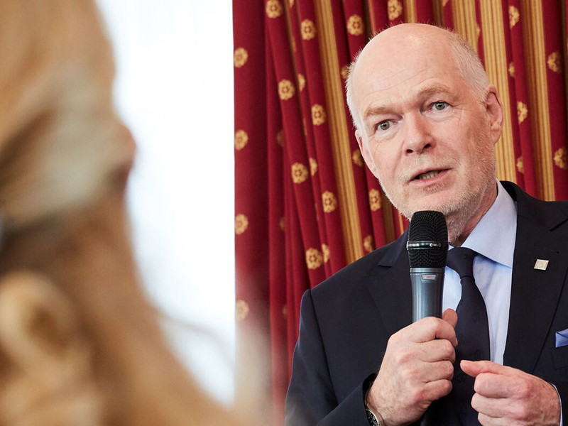 Ausnahmehotelier Thomas H. Althoff stand am Karrieretag Rede und Antwort.