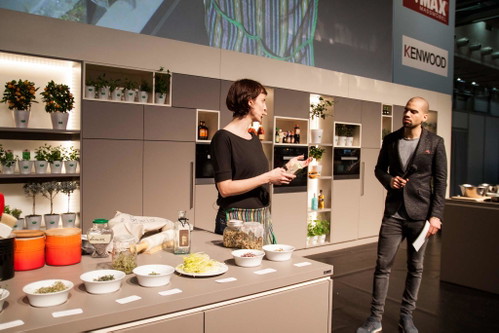 Andrea Ficala auf der Wohnen und Interior 2018