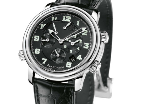 Blancpain Léman Réveil GMT&nbsp;Sonorer Armbandwecker und Anzeige einer zweiten Zonenzeit. Ein smartes Teil!