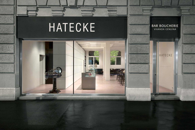 Galerie? Oder doch Metzgerei? Die Zürcher «Hatecke»-Filiale begeistert mit Stil.