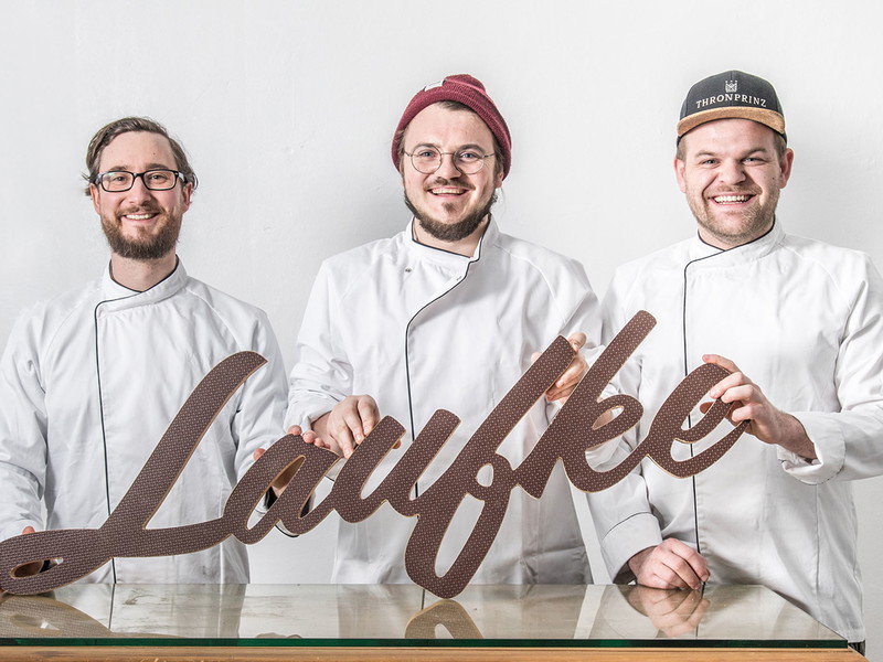 Das Pächtertrio des neuen »Laufke«: Jakob Schönberger, Herbert König und Markus Neuhold.