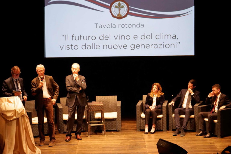 Klimawandeldiskussion der Winzer Montalcinos.