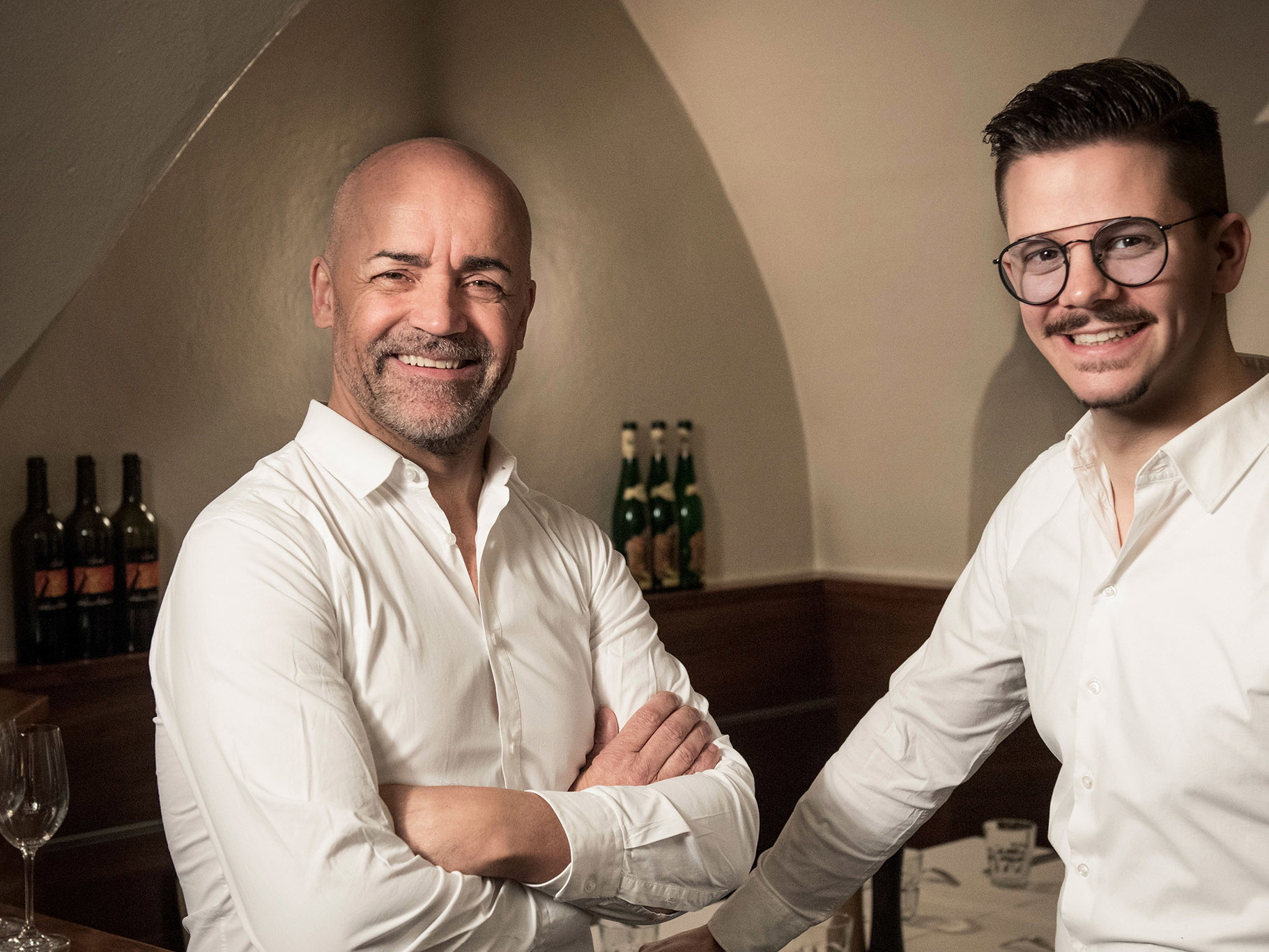 Power-Duo Michael Schunko und Mateo Krispl. »Das Eckstein mit Michael Schunko als Partner zu führen, ist für mich eine große Ehre!«, so Krispl. 