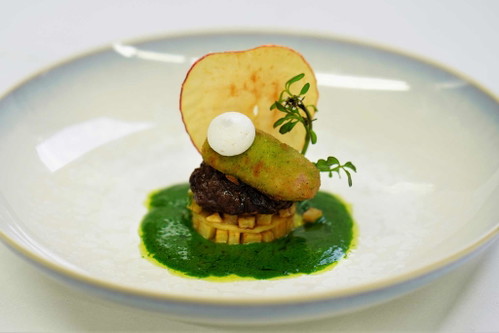 Köstlichkeiten von Küchenchef David Krüger im Restaurant «Opera», Zürich.