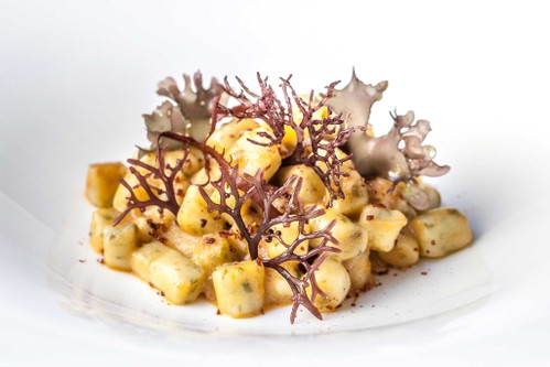 Köstlichkeiten im Restaurant »Ora d'Aria«.