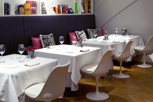 Das Restaurant »Ora d'Aria«.