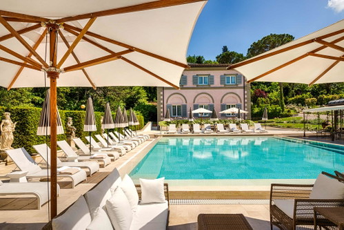 Die »Villa Cora«.