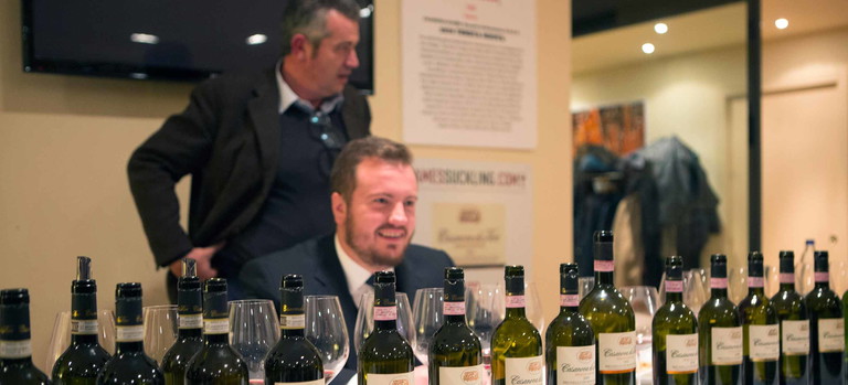Vater Giacomo uns Sohn Giovanni könnten stolz auf ihren Wein sein