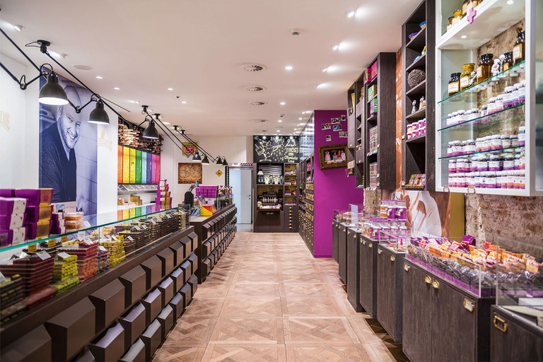 The Chocolate Line in Antwerpen wurde 2015 zum schönsten Schokoladengeschäft Europas gekürt.