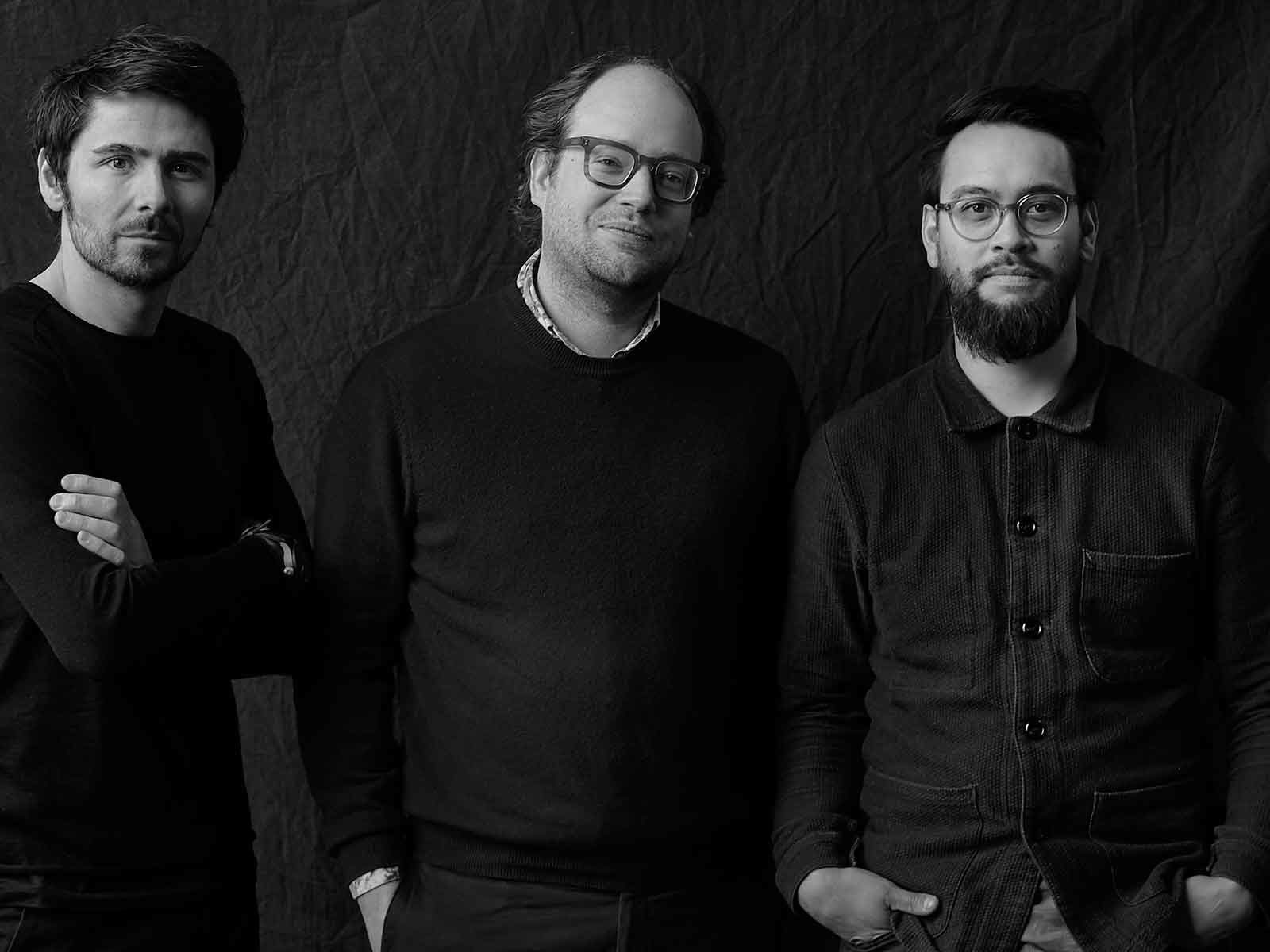 Die Gastgeber: Nenad Mlinarevic, Valentin Diem&nbsp;und Patrick Schindler.