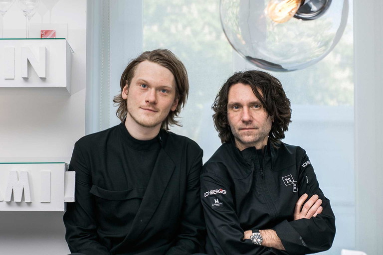 Kochen klar wie nie zuvor: Sohn Manuel und Vater Markus Mraz.