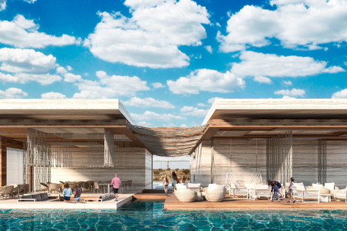 Das Pool Deck.