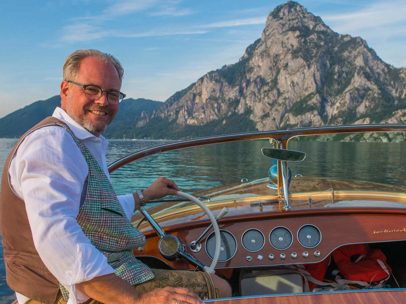 Wolfgang Gröller, Inhaber der Traunseehotels und Initiator von FELIX 2018