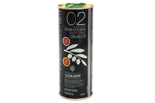 3. Platz, 95 Punkte: Liokarpi 0,2 Extra Virgin&nbsp;Koroneiki-Oliven€ 8,99 für 500 ml&nbsp;(Literpreis: € 17,90), u. a. EdekaBesonders hervorgehoben wurde der kräftige, frische Geruch, dafür am Gaumen eher mild und leicht. Doch der leicht würzige Geschmack hält sich (angenehm) lange. Obwohl ohne Höhepunkt, eine insgesamt hohe Bewertung.
