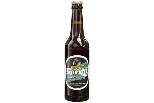 Turbinenbräu Goldsprint (90 Punkte)1996 drohte Zürich der Verlust einer über hundert Jahre alten Tradition. Die Brauerei Hürlimann stellte als letzte grosse Brauerei die Produktion in Zürich ein. Drei Zürcher stemmten sich gegen diesen Niedergang und gründeten Turbinenbräu. Längst ein Klassiker ist das Goldsprint, ein mit untergäriger Hefe gebrautes goldenes Spezialbier, wie es in der Schweiz stark verbreitet ist.www.turbinenbraeu.ch