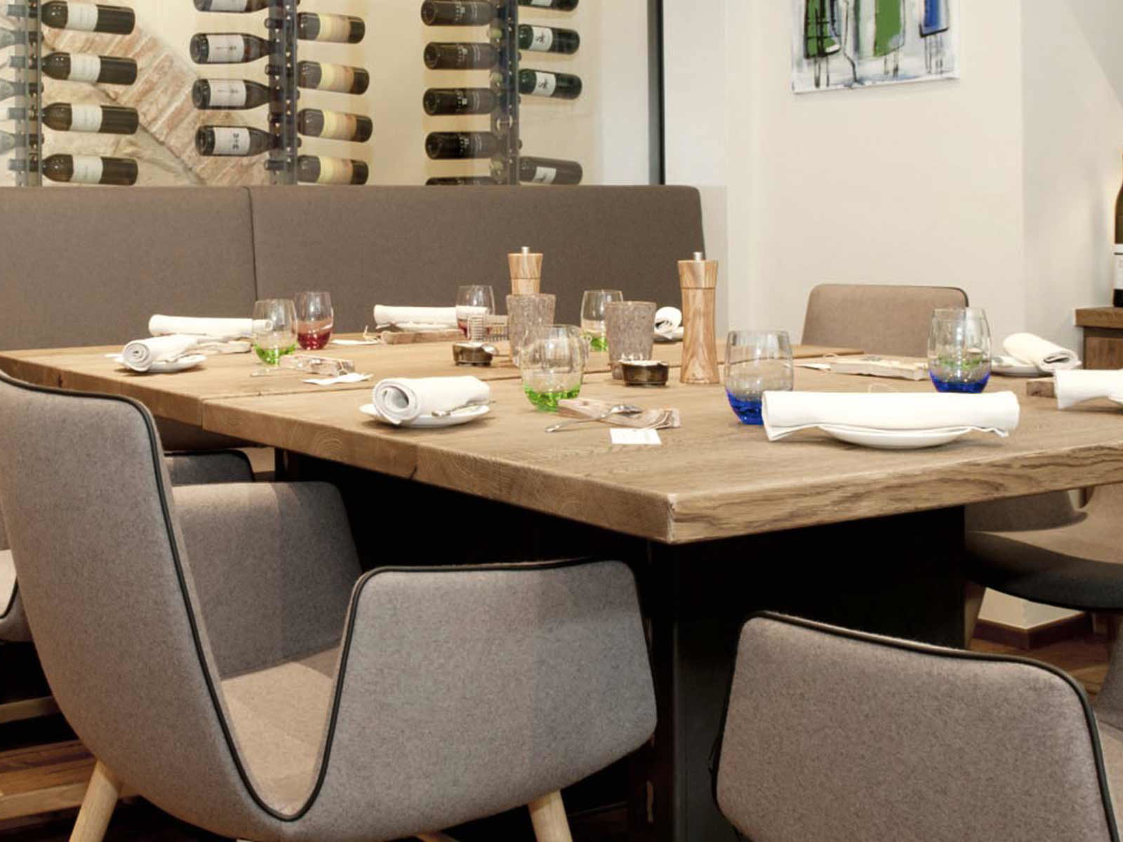 »Die Weinbank«: tolles Essen und Gastfreundlichkeit.