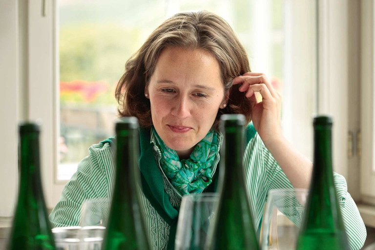 «Wir wollen ganz bewusst nicht an der Spitze sein mit Konzentration. Wer am Wein nur die Muskeln will, muss woandershin gehen.» Katharina Prüm, Weingut Joh. Jos. Prüm.