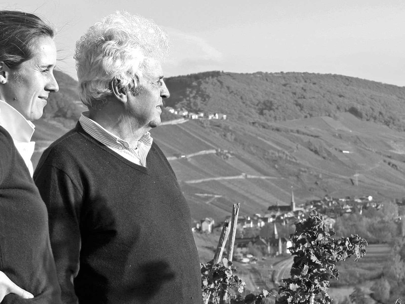 Manfred Prüm und Katharina Prüm sind beide Juristen – und begnadete Winzer.&nbsp;