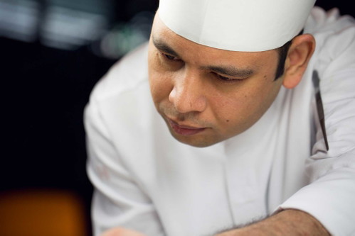 Küchenchef Manish Bahukhandi.