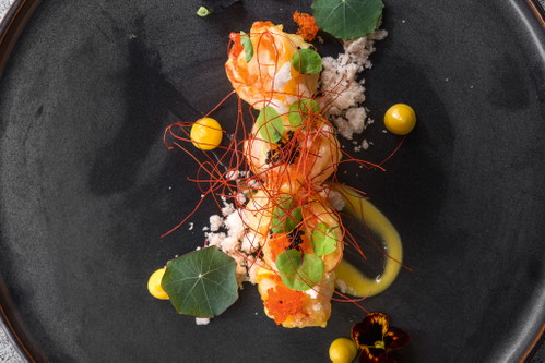 Im Restaurant »Sintoho« liegt der Fokus auf japanischen Aromen mit nordasiatischen Einflüssen.