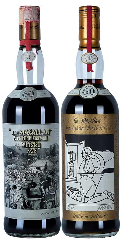 The Macallan 1926 Peter Blakeand Valerio Adami