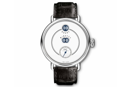 Die Armbanduhr IWC Tribut für Pallweber Edition «150 Jahre» wird weltweit in drei Ausführungen angeboten: 25 Stück in Platin (weißes Zifferblatt, blaue, digitale Anzeigen) rund 68'000 CHF, 290 in Rotgold (weisses Zifferblatt, weisse, digitale Anzeigen) rund 43'000 CHF und 580 in Edelstahl (blaues Zifferblatt, weisse, digitale Anzeigen) rund 27'000 CHF.
