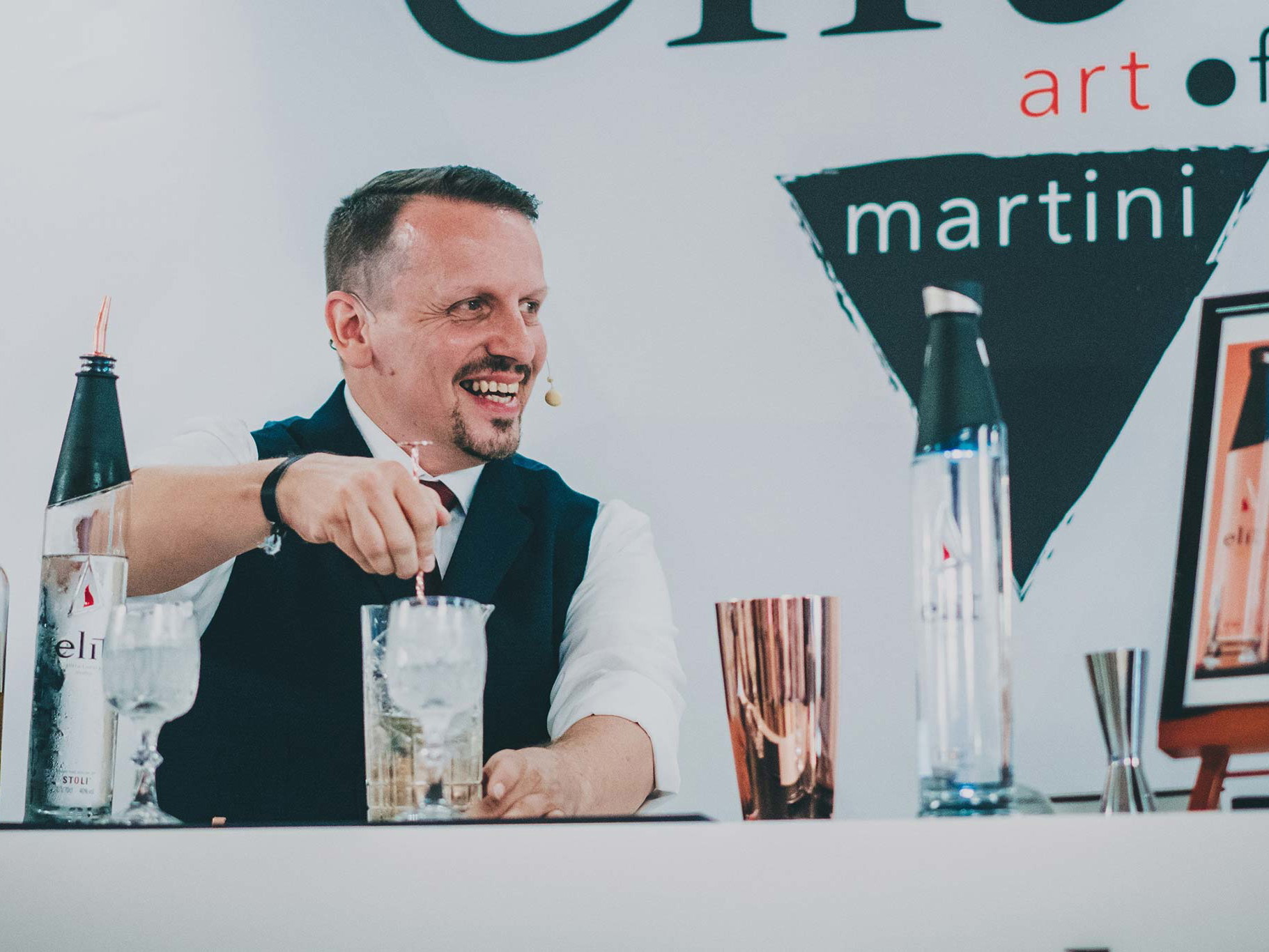 Tom Sipos beim globalen Finale in Bilbao