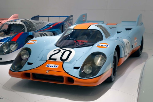 So sah der legendäre Porsche 917 K mit der Chassis-Nummer 917-024 aus dem Film «Le Mans» aus.