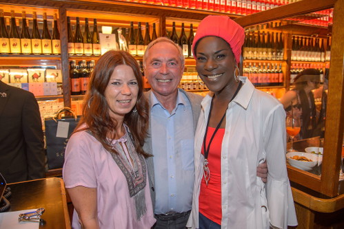 Sabine Karner, Karl Schranz und Dorretta Carter