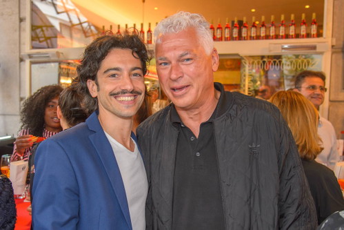 Stefano Bernardin und Toni Polster
