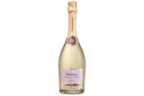 Blanc de Noirs reserve Sekt, SchlumbergerDer Klassiker von Österreichs ältestem Sekthersteller wird ausschließlich aus blauen Trauben vinifiziert und versektet.Fachhandel, € 17,90