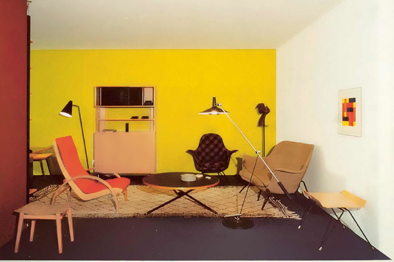 Ideales Wohnen: in der früheren Ausstellung Wohnräume, Museum für Gestaltung Zürich.