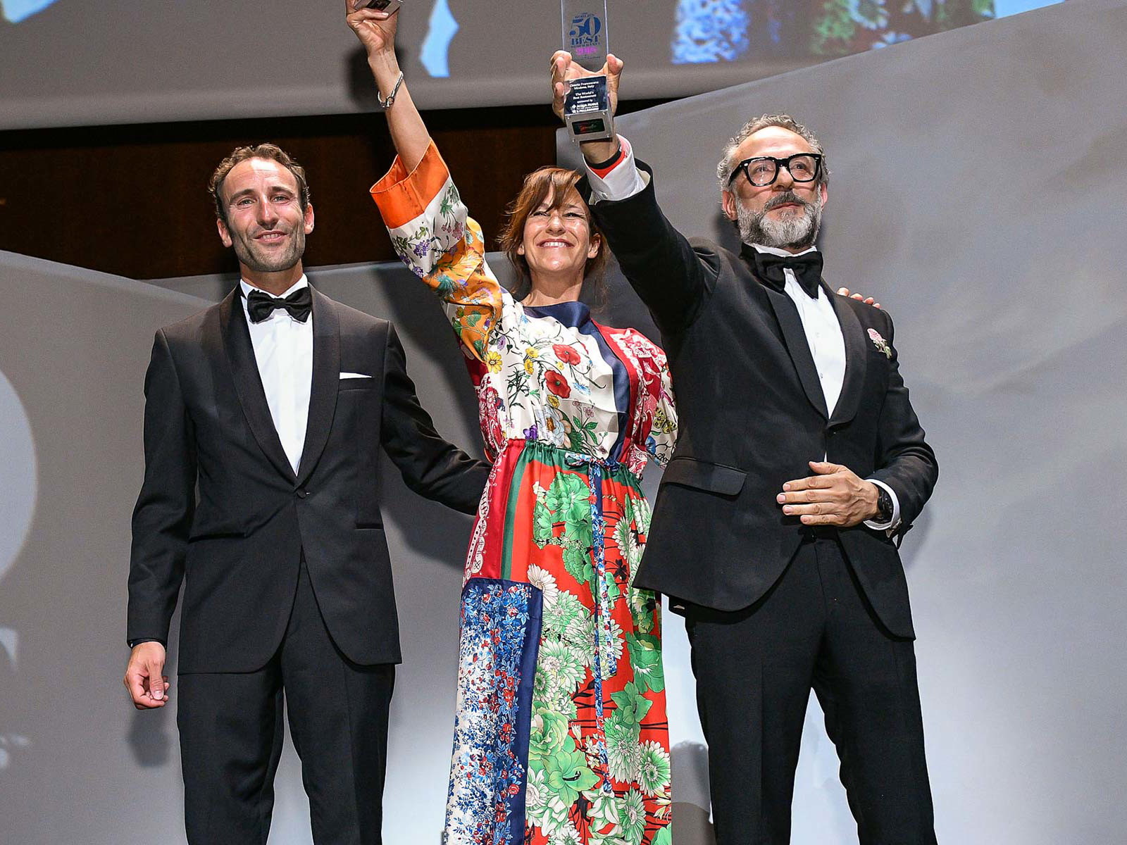 Massimo Bottura feiert die Rückkehr auf Platz 1